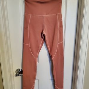 Rose gold leggings